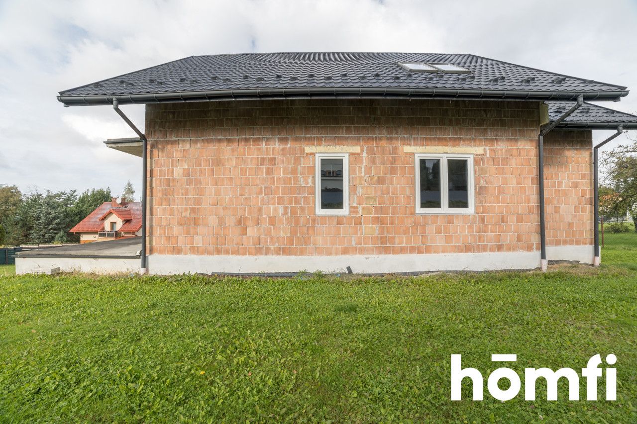 Dom na widokowej działce do wykończenia w Bochni - Dom - Sprzedaż - Bocheński, Bochnia