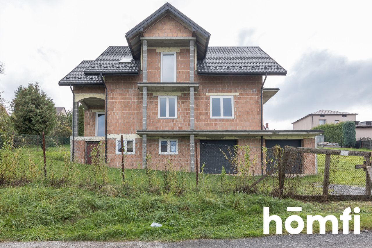 Dom na widokowej działce do wykończenia w Bochni - Dom - Sprzedaż - Bocheński, Bochnia