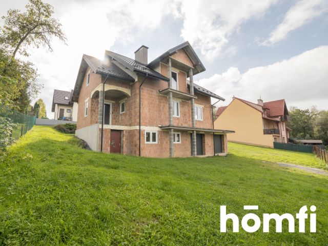 Dom na widokowej działce do wykończenia w Bochni - Dom - Sprzedaż - Bocheński, Bochnia