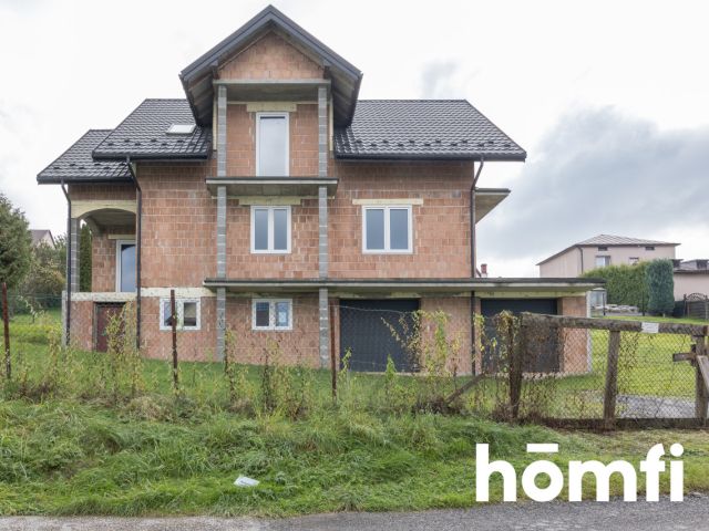 Dom na widokowej działce do wykończenia w Bochni - Dom - Sprzedaż - Bocheński, Bochnia