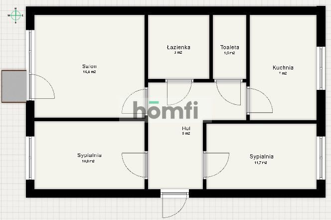 3-room apartment in a great location - Квартира - Продаж - Kielce, Uroczysko