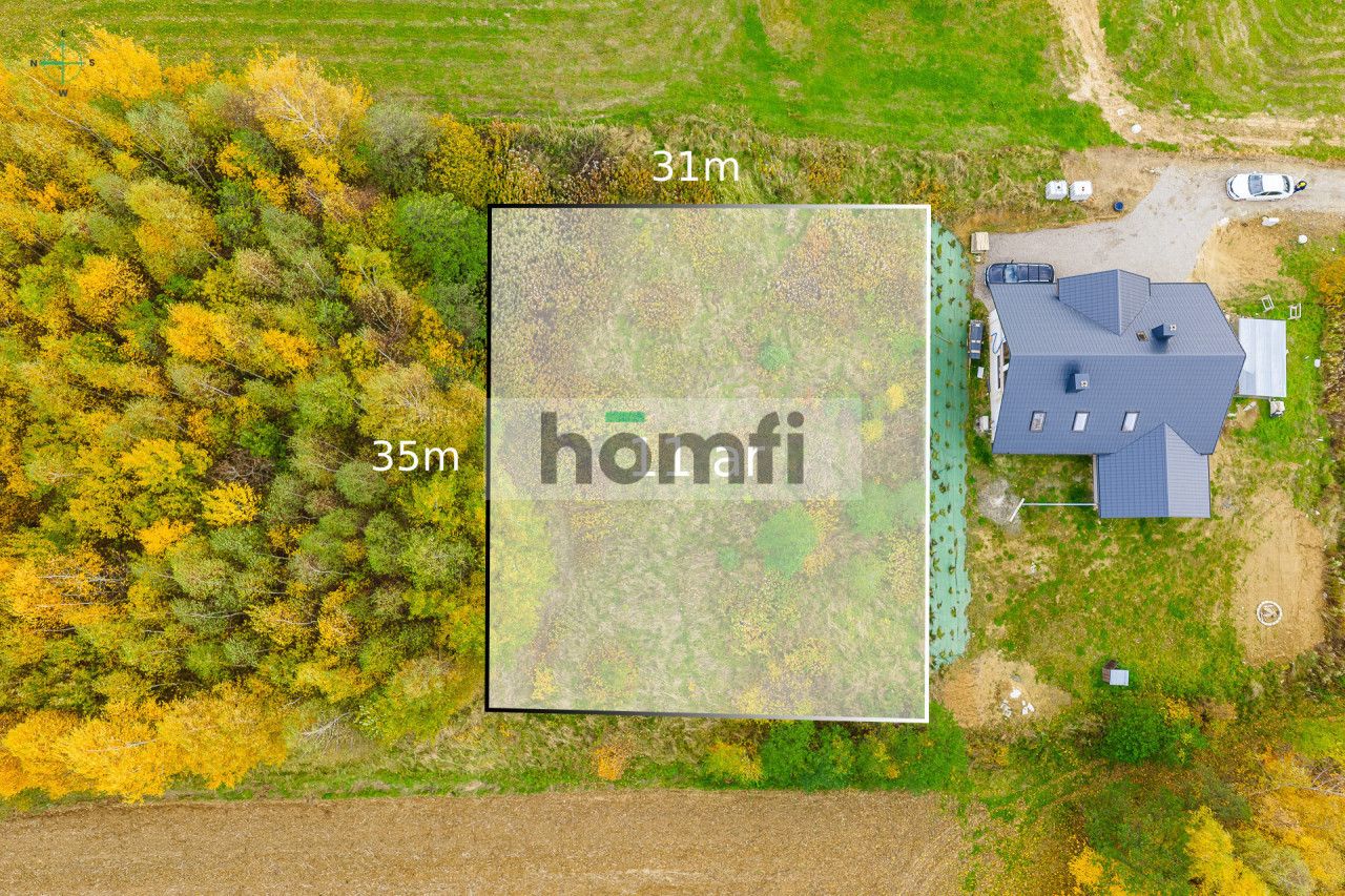 Urokliwa działka budowlana 11 arów | Chmielnik - Działka - Sprzedaż - Rzeszowski, Chmielnik