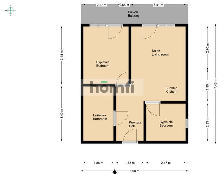 Modern apartment in the heart of Radom - Apartment - Rent - Radom, Śródmieście