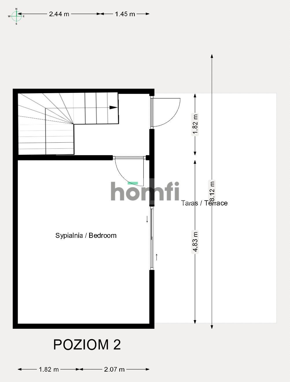 A panoramic apartment with a terrace and city views in Bielsko-Biała - Apartment - Sale - Bielsko-Biała, Kamienica