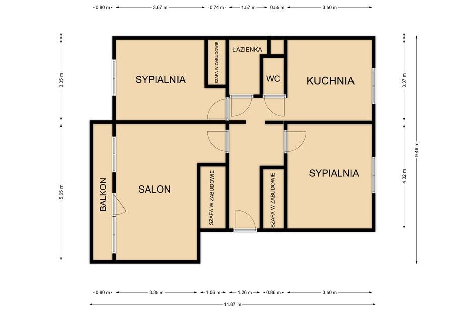 PRZESTRONNE MIESZKANIE Z DUŻYM POTENCJAŁEM - Mieszkanie - Sprzedaż - Lubelski, Jastków / Snopków