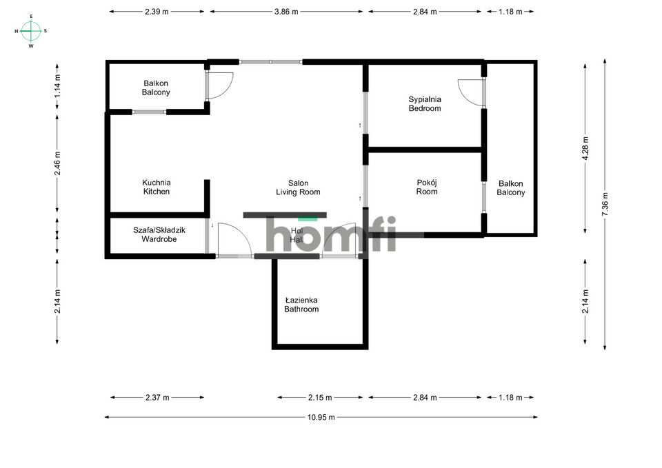 Do wynajęcia,jasne,3pok mieszkanie Poznań/Grunwald - Mieszkanie - Wynajem - Poznań, Grunwald