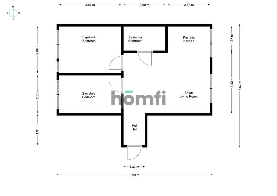 Do wynajęcia 3 pok mieszkanie Poznań/Jeżyce - Mieszkanie - Wynajem - Poznań, Jeżyce