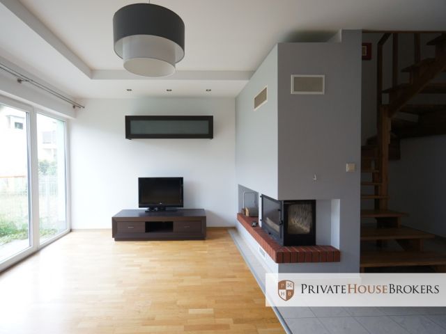Dom jednorodzinny w zabudowie szeregowej, 120 m2, 2 poziomy, ogródek, taras, garaż - Park Eko - Dom - Wynajem - Wielicki, Niepołomice