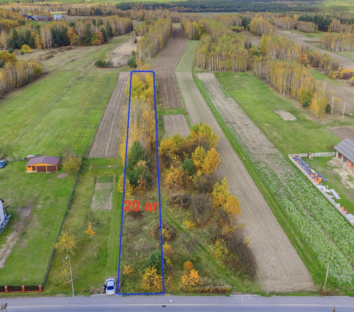 Nice plot of land - Busy! - Ділянка - Продаж - Kolbuszowski, Majdan Królewski / Krzątka