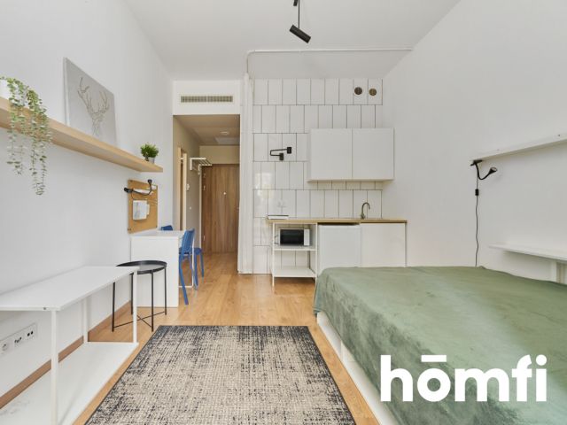 Studio apartment near the river with a garden - Apartment - Rent - Wrocław, Krzyki / Przedmieście Oławskie