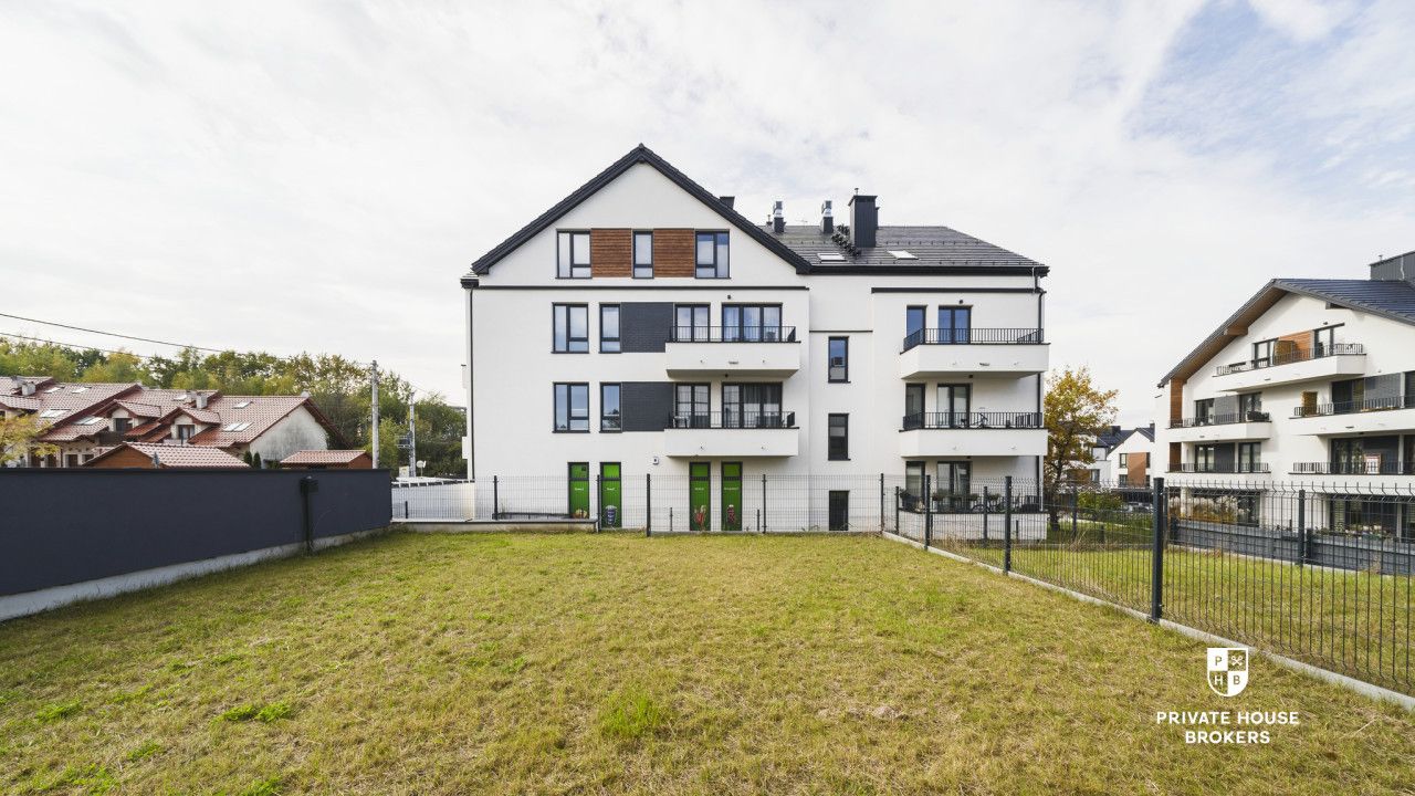 One-bedroom apartment with a big garden in new building in Wieliczka - Квартира - Оренда - Wielicki, Wieliczka