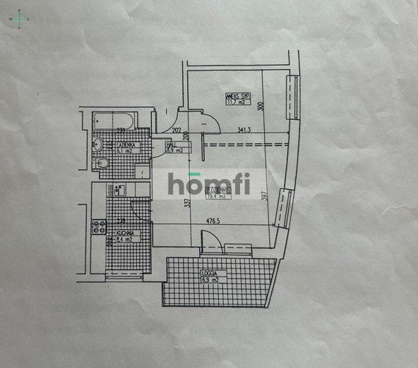 Funkcjonalne 2-pokojowe mieszkanie z osobną kuchnią, loggią, garażem i komórką lokatorską na Ursynowie - Mieszkanie - Sprzedaż - Warszawa, Ursynów / Natolin
