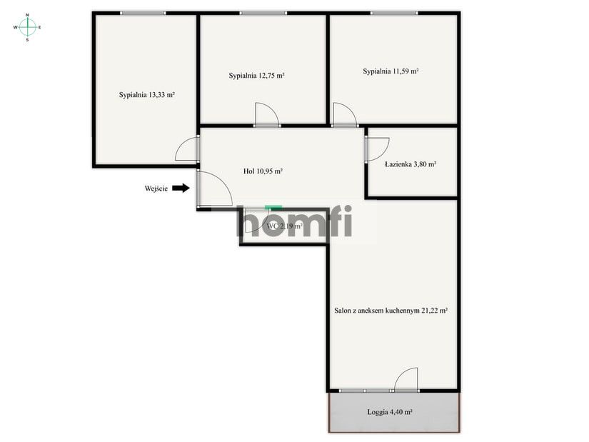 4 pokoje w nowym budownictwie – Rzeszów - Mieszkanie - Wynajem - Rzeszów, Staromieście