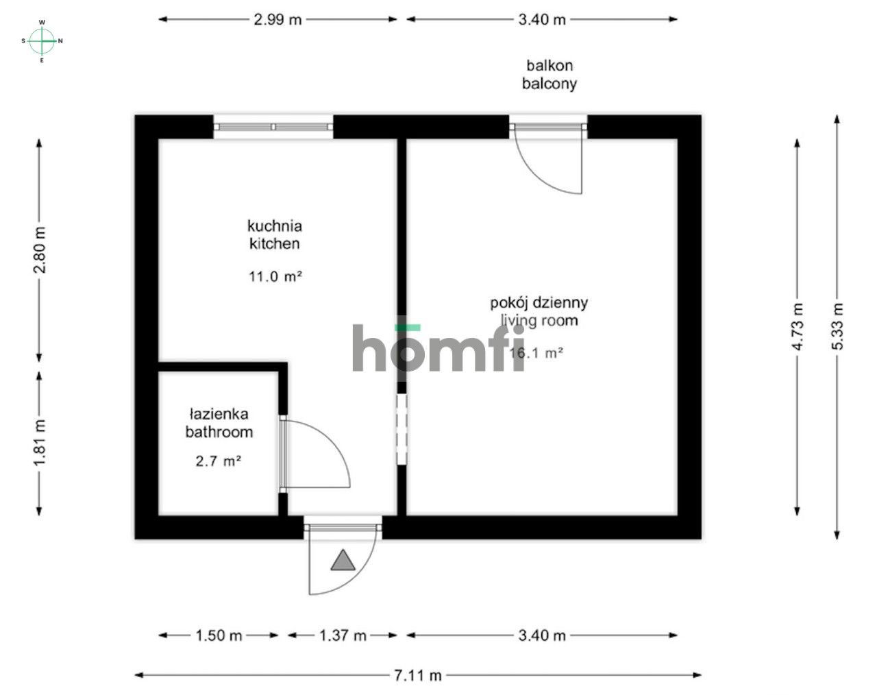 Sokolska | Parking | Dla właścicieli kotów - Mieszkanie - Wynajem - Katowice, Koszutka