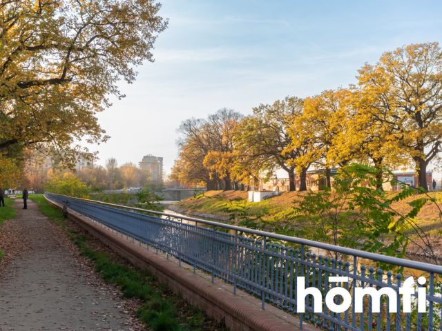 Przestronne mieszkanie z widokiem na Odrę | 3 pokoje | Wybrzeże Conrada-Korzeniowskiego - Mieszkanie - Wynajem - Wrocław, Psie Pole / Kleczków