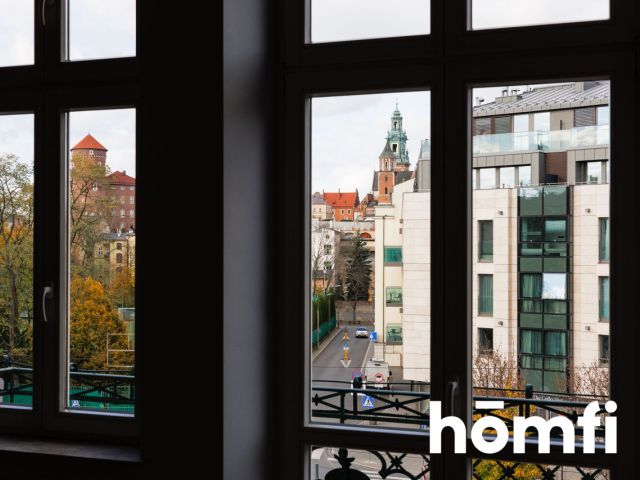 Wawel within sight, 3 rooms, separate kitchen, 3.6 m ceilings, high-standard tenement building - Apartment - Sale - Kraków, Śródmieście / Kazimierz