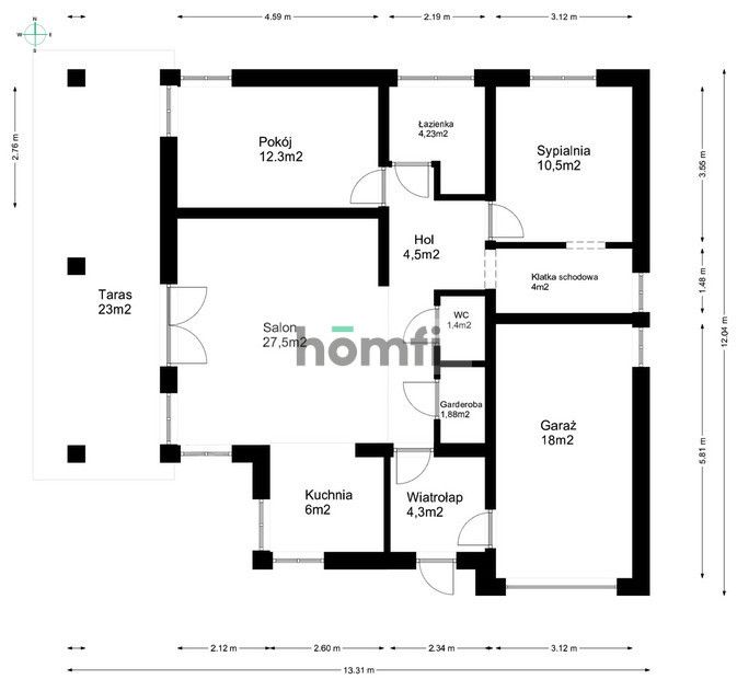 Nowy dom w Czańcu z widokiem na góry – blisko jeziora i szlaków - Dom - Sprzedaż - Bielski, Porąbka / Czaniec