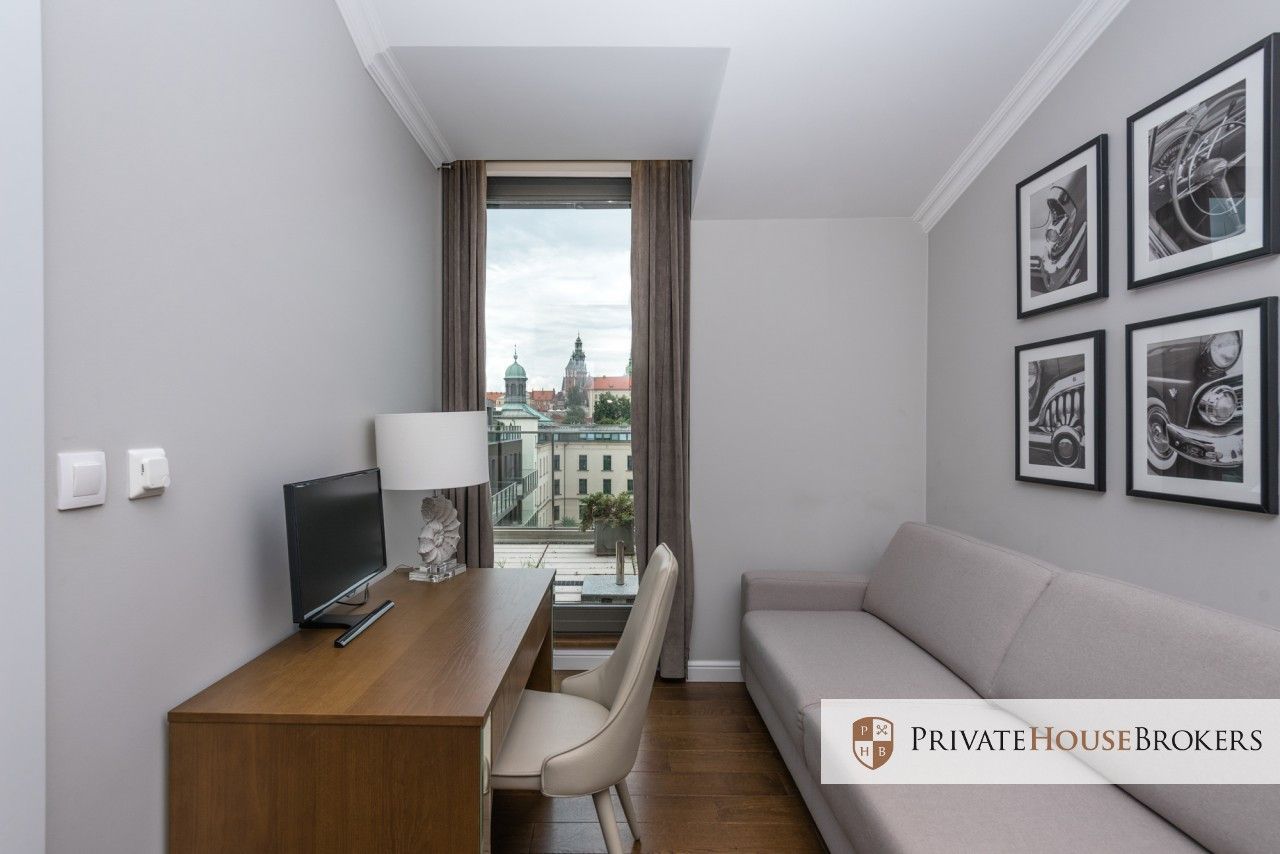 Unique penthouse in Angel Wawel - Apartment - Rent - Kraków, Śródmieście / Stare Miasto