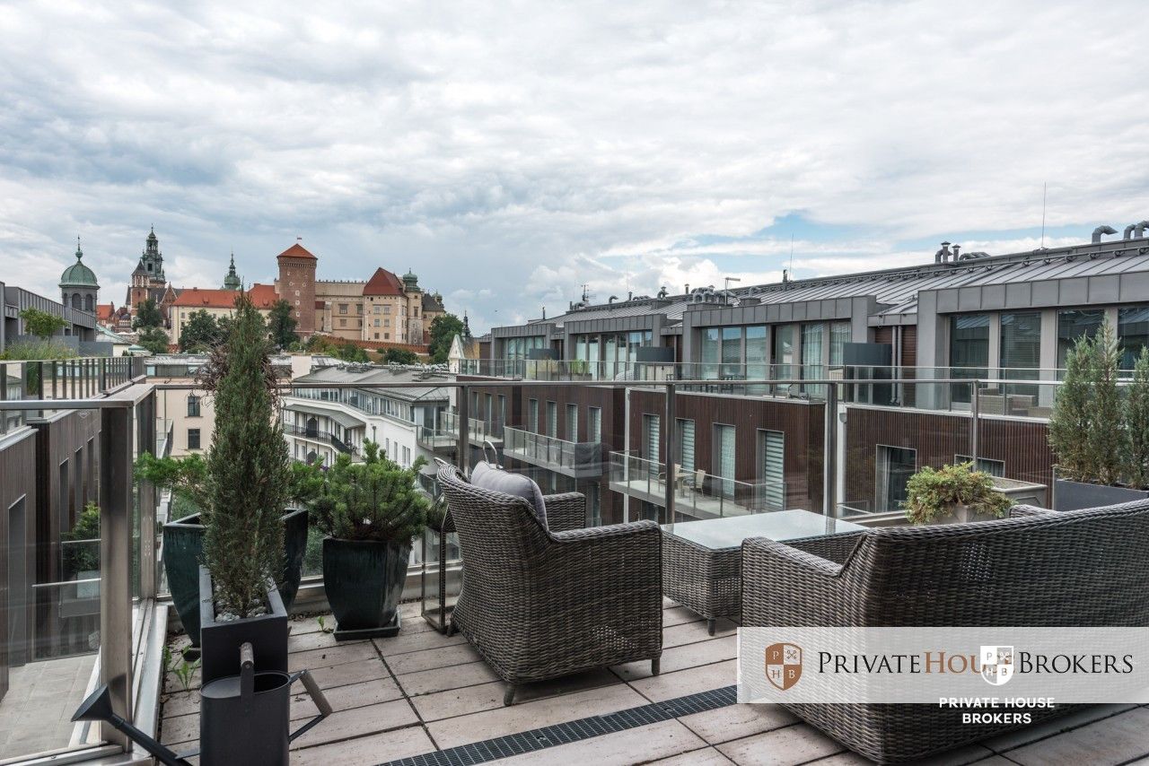 Unique penthouse in Angel Wawel - Apartment - Rent - Kraków, Śródmieście / Stare Miasto