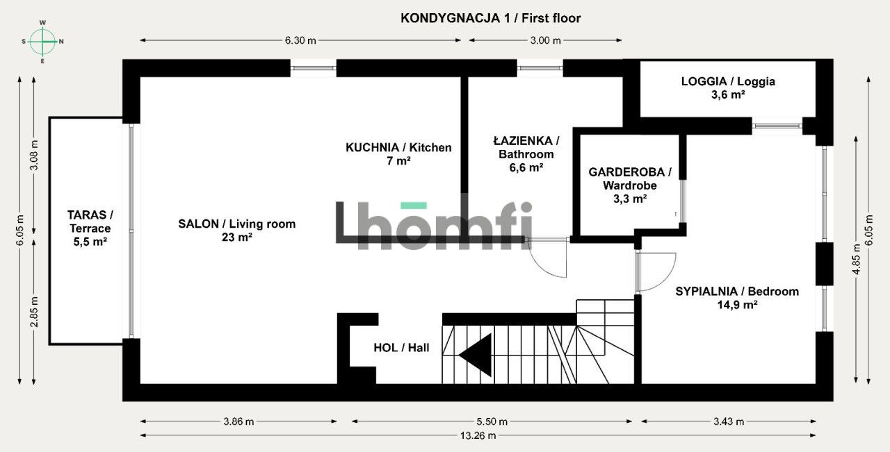 Dwupoziomowe - 4 pokoje - blisko Lasku Wolskiego - Mieszkanie - Sprzedaż - Kraków, Krowodrza / Wola Justowska
