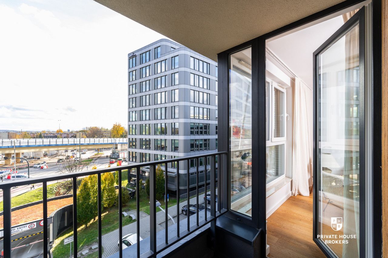 Obok Quattro Business Park| 2 Pokoje| Balkon - Mieszkanie - Wynajem - Kraków, Śródmieście