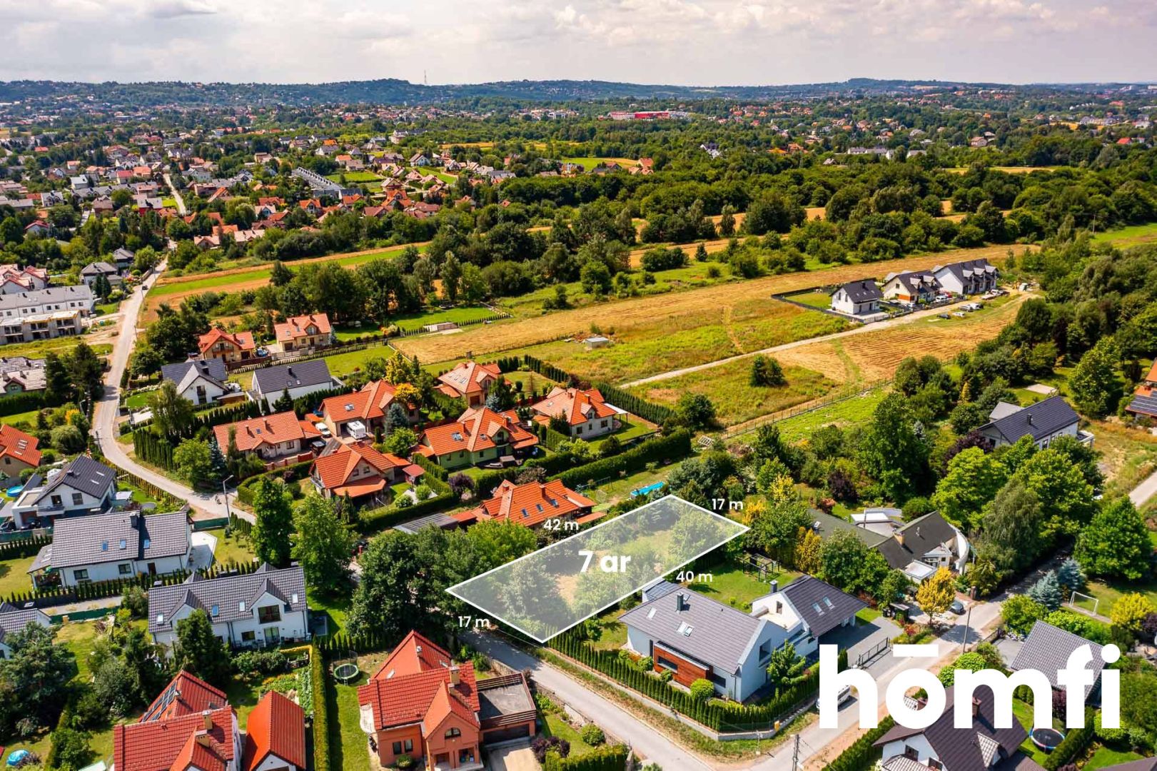 FOR SALE! PLOT with local spatial development plan -7a STRUMIANY/WIELICKI/KRAKÓW - Ділянка - Продаж - Wielicki, Wieliczka / Strumiany