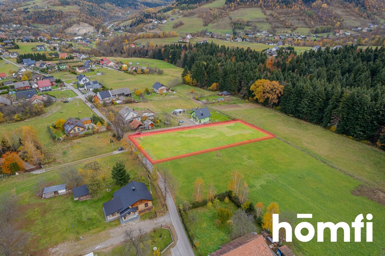 Działka budowlana Kamionka Wielka, 7 km Nowy Sącz - Działka - Sprzedaż - Nowosądecki, Kamionka Wielka