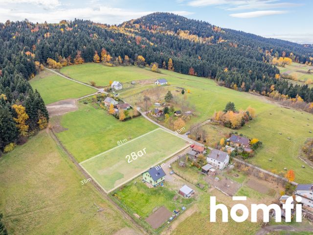 Building plot Kamionka Wielka, 7 km from Nowy Sącz - Ділянка - Продаж - Nowosądecki, Kamionka Wielka