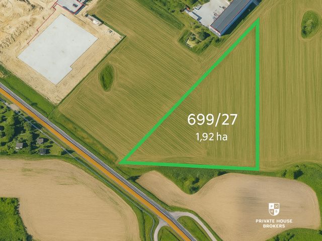 Grunt 1,92 ha przy Leroy Merlin - Chojnice - Lot - Sale - Chojnicki, Chojnice