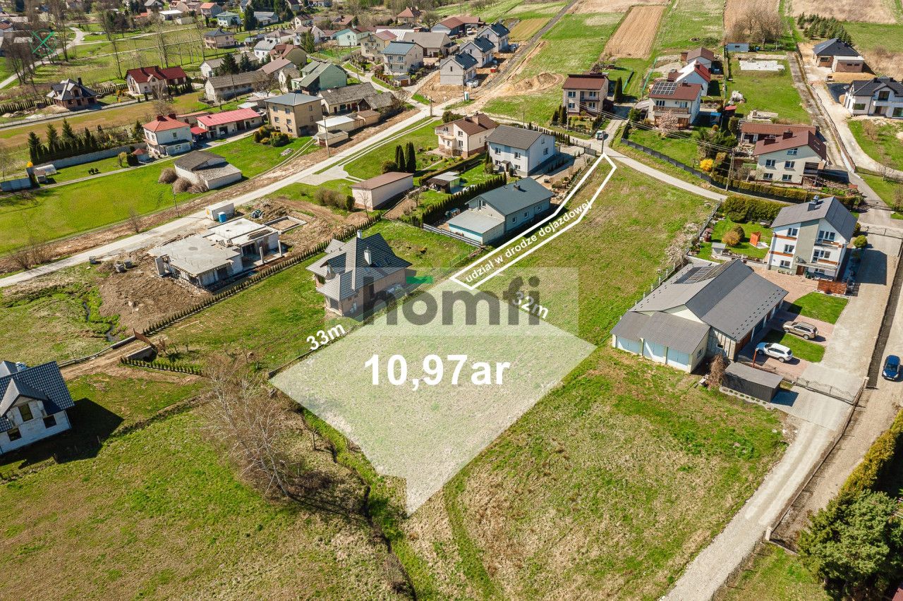 Viewed plot in a green area with WZ - Plot - Sale - Rzeszów, Przybyszówka
