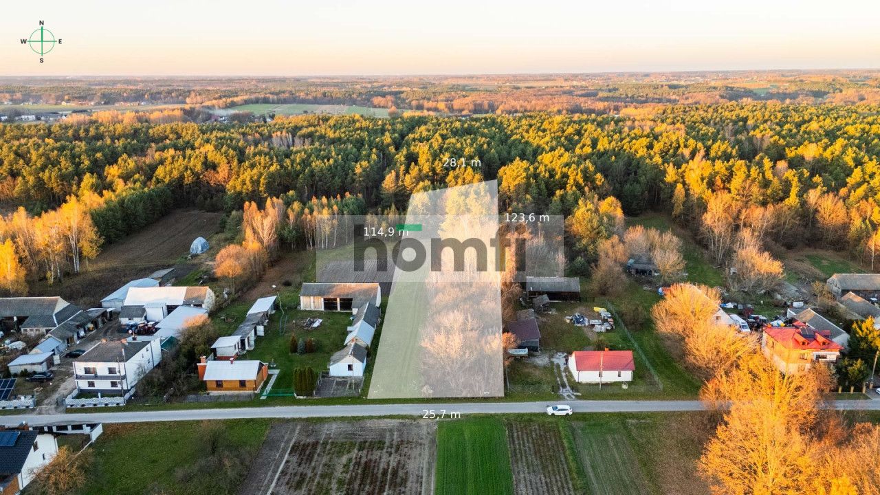 Działka w spokojnej okolicy, miejsce na Twój dom - Działka - Sprzedaż - Lipski, Chotcza / Siekierka Nowa