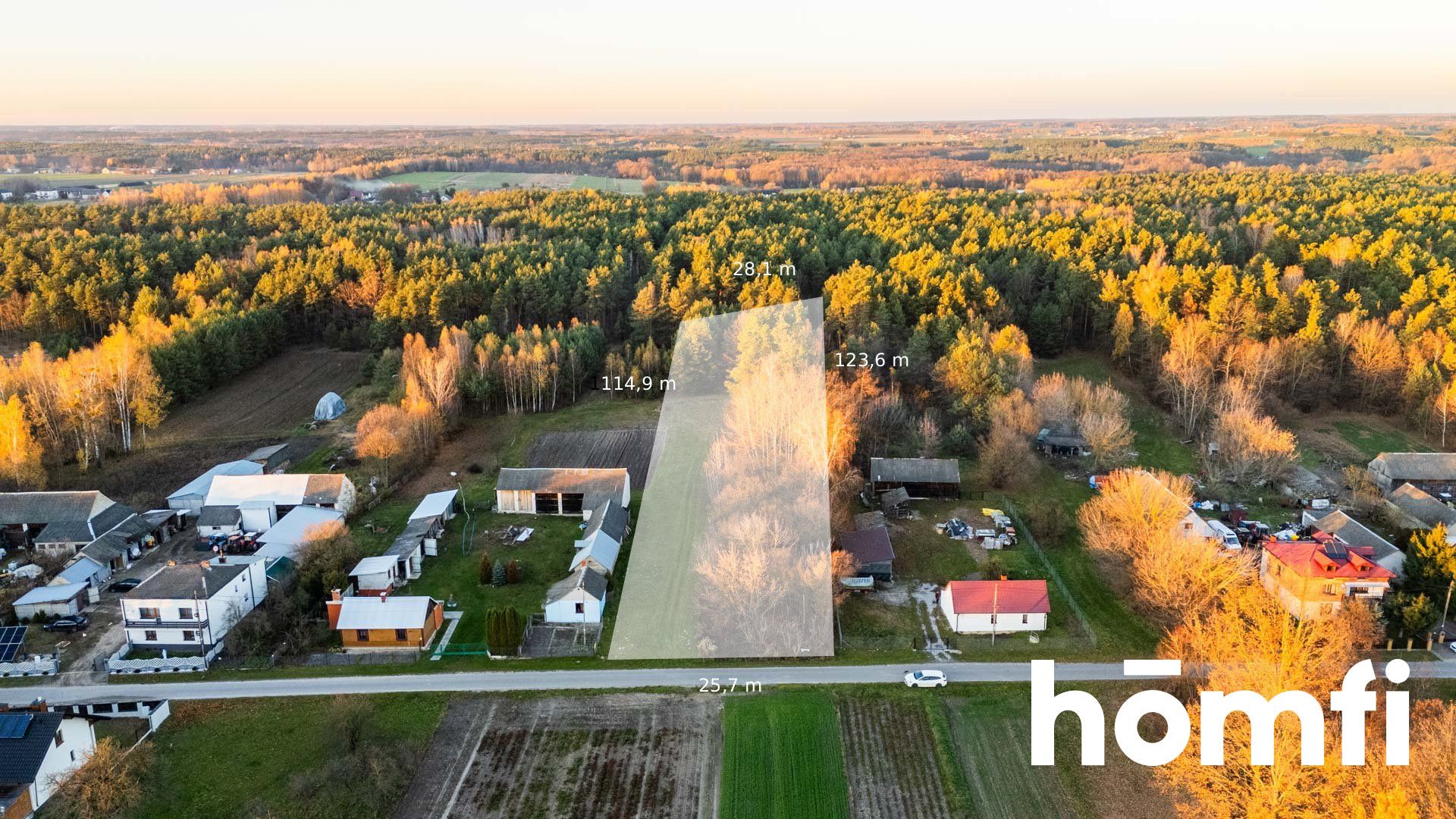 Działka w spokojnej okolicy, miejsce na Twój dom - Działka - Sprzedaż - Lipski, Chotcza / Siekierka Nowa