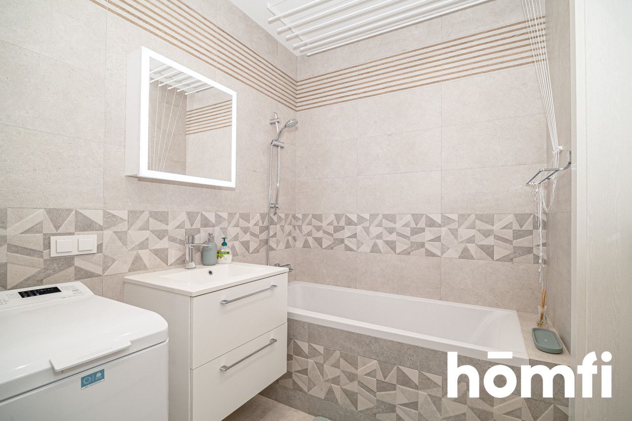 Dwa pokoje obok Promenady - Mieszkanie - Wynajem - Warszawa, Praga-Południe