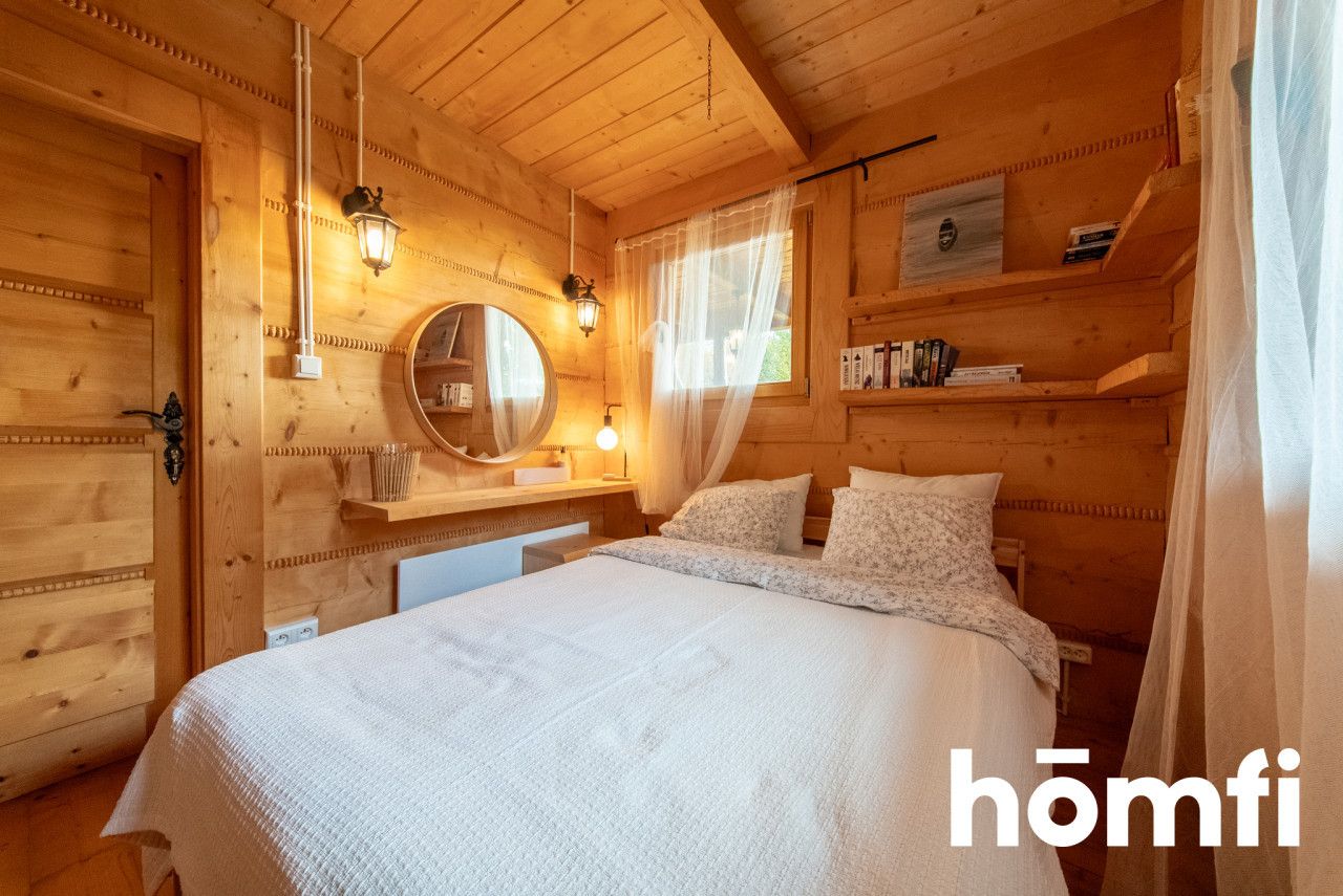 Dom z bali w Brzezowej na sprzedaż! - Dom - Sprzedaż - Myślenicki, Dobczyce / Brzezowa