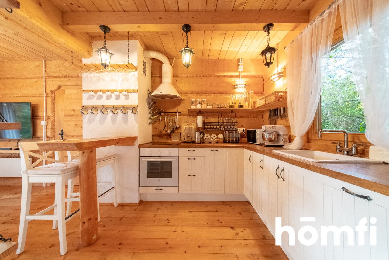 Dom z bali w Brzezowej na sprzedaż! - Dom - Sprzedaż - Myślenicki, Dobczyce / Brzezowa