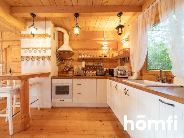 Dom z bali w Brzezowej na sprzedaż! - Dom - Sprzedaż - Myślenicki, Dobczyce / Brzezowa