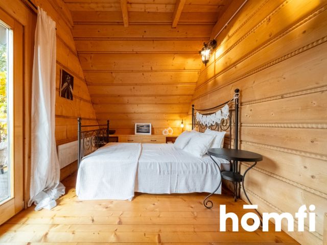 Dom z bali w Brzezowej na sprzedaż! - Dom - Sprzedaż - Myślenicki, Dobczyce / Brzezowa