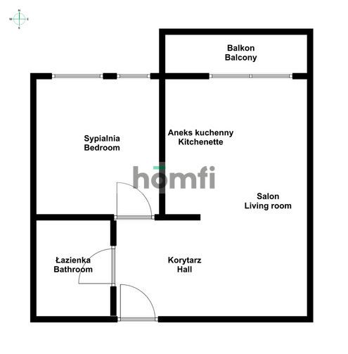 2-room apartment for rent - NARAMOWICE - Квартира - Оренда - Poznań, Stare Miasto / Naramowice