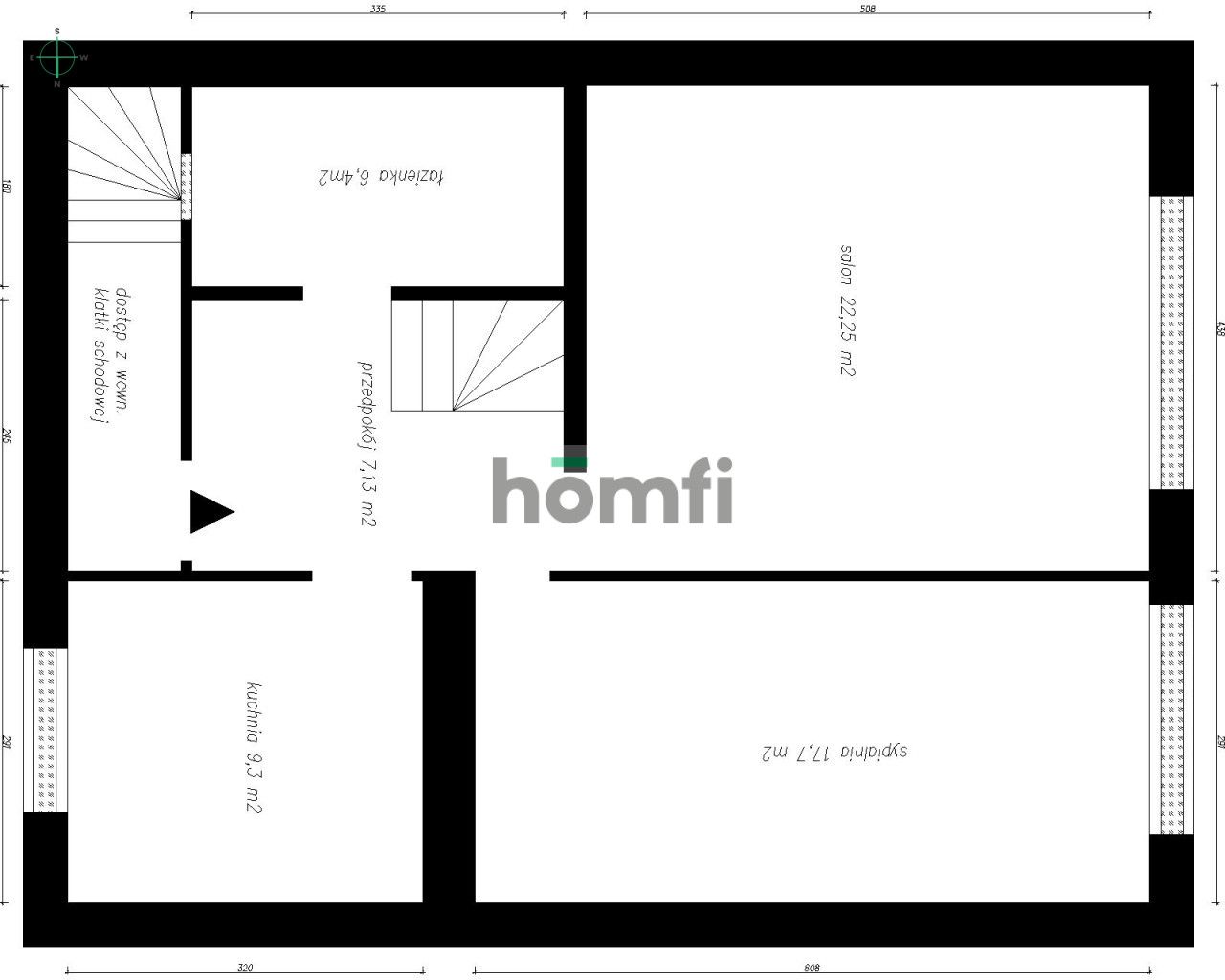 komfortowe 68m2 z dostępem do ogrodu - Mieszkanie - Wynajem - Gdańsk, Chełm