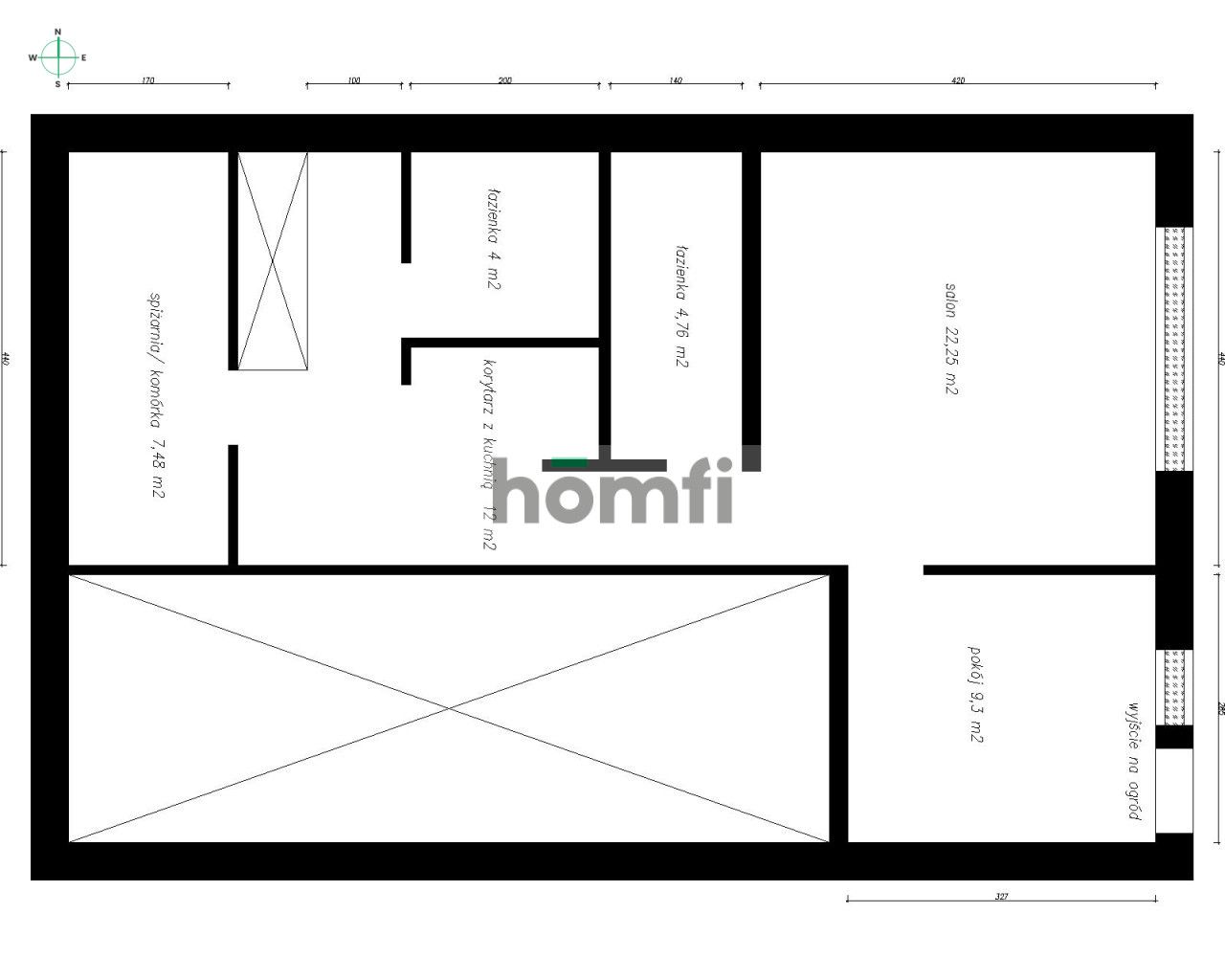 50m² apartment with garden access on Mickiewicz Hill - Квартира - Оренда - Gdańsk, Chełm