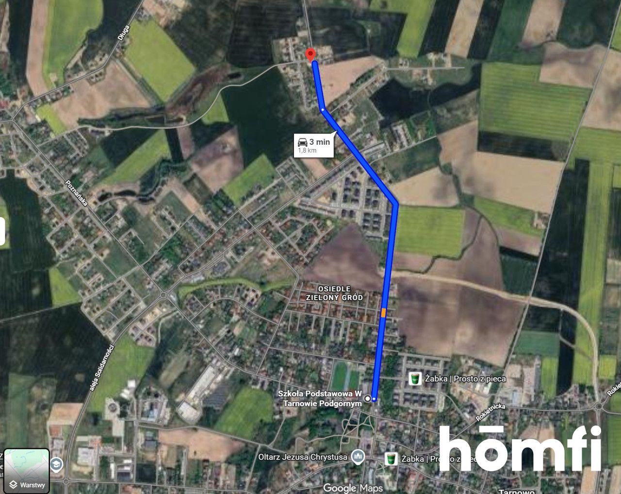 Parterowy dom w zabudowie bliźniaczej - Дім - Продаж - Poznański, Tarnowo Podgórne / Góra