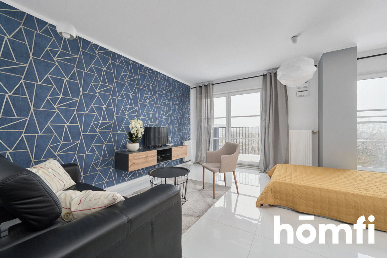 Studio apartment with wardrobe and balcony, Legnicka St. - Apartment - Rent - Wrocław, Fabryczna