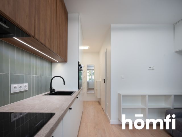 homfi presents a modern 1-room apartment for rent on Na Wrzosach Street – available from November! - Apartment - Rent - Kraków, Podgórze / Bieżanów-Prokocim