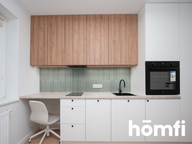homfi presents a modern 1-room apartment for rent on Na Wrzosach Street – available from November! - Apartment - Rent - Kraków, Podgórze / Bieżanów-Prokocim