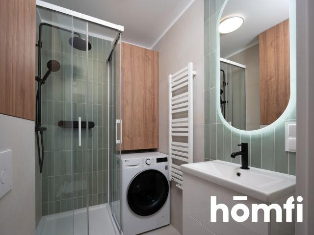 homfi presents a modern 1-room apartment for rent on Na Wrzosach Street – available from November! - Apartment - Rent - Kraków, Podgórze / Bieżanów-Prokocim