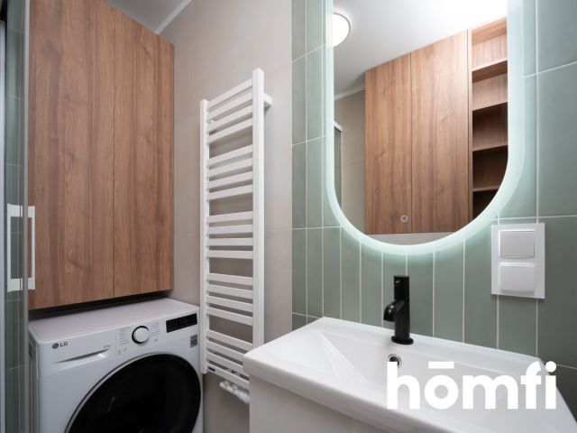 homfi presents a modern 1-room apartment for rent on Na Wrzosach Street – available from November! - Apartment - Rent - Kraków, Podgórze / Bieżanów-Prokocim