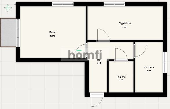 Two-room apartment after renovation in the city centre - Apartment - Rent - Kielce, Centrum