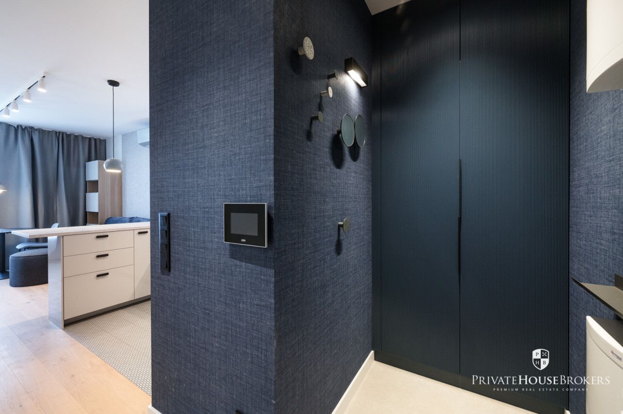 Wykończone w wysokim standardzie 2 pok. z widokiem na Wisłę i Hotel Forum| ul.Barska - Mieszkanie - Wynajem - Kraków, Podgórze / Dębniki