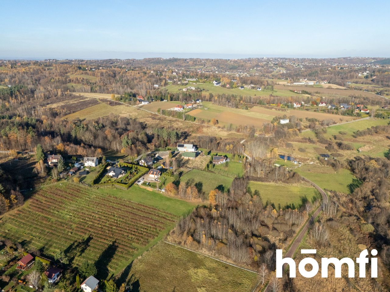 Building 52 ares - quiet and green neighborhood - Plot - Sale - Krakowski, Mogilany / Włosań