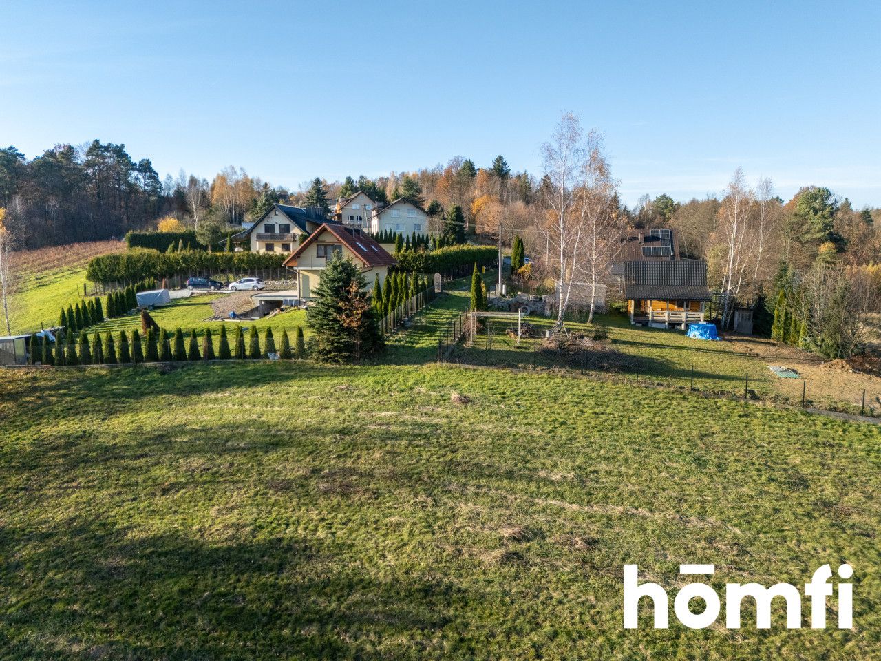 Building 52 ares - quiet and green neighborhood - Plot - Sale - Krakowski, Mogilany / Włosań